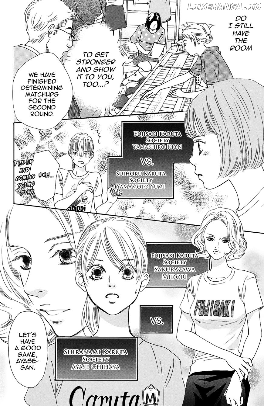 Chihayafuru - Manga chapter 181 - page 24