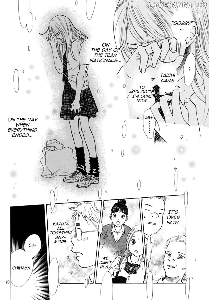 Chihayafuru - Manga chapter 165 - page 20