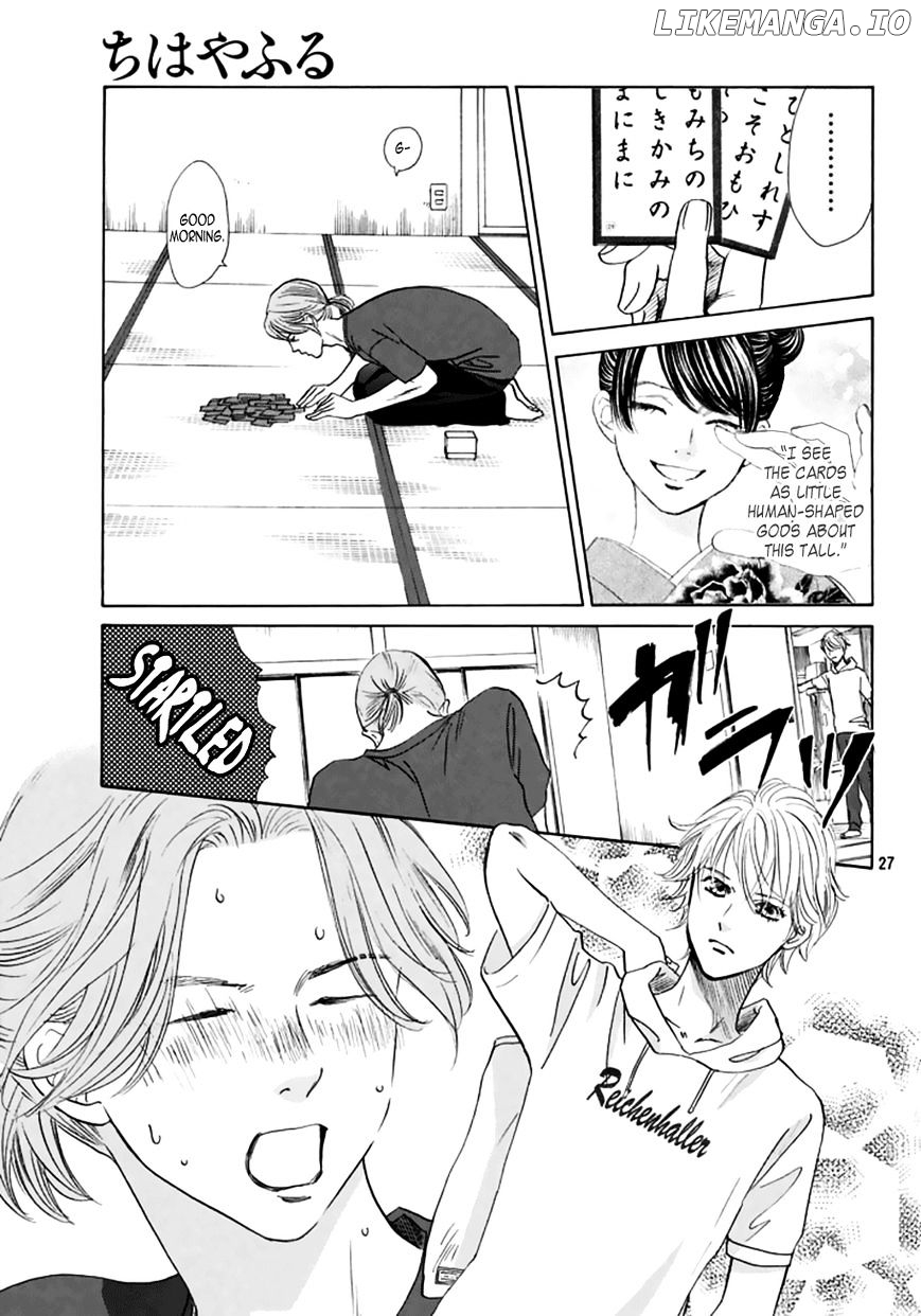Chihayafuru - Manga chapter 165 - page 27
