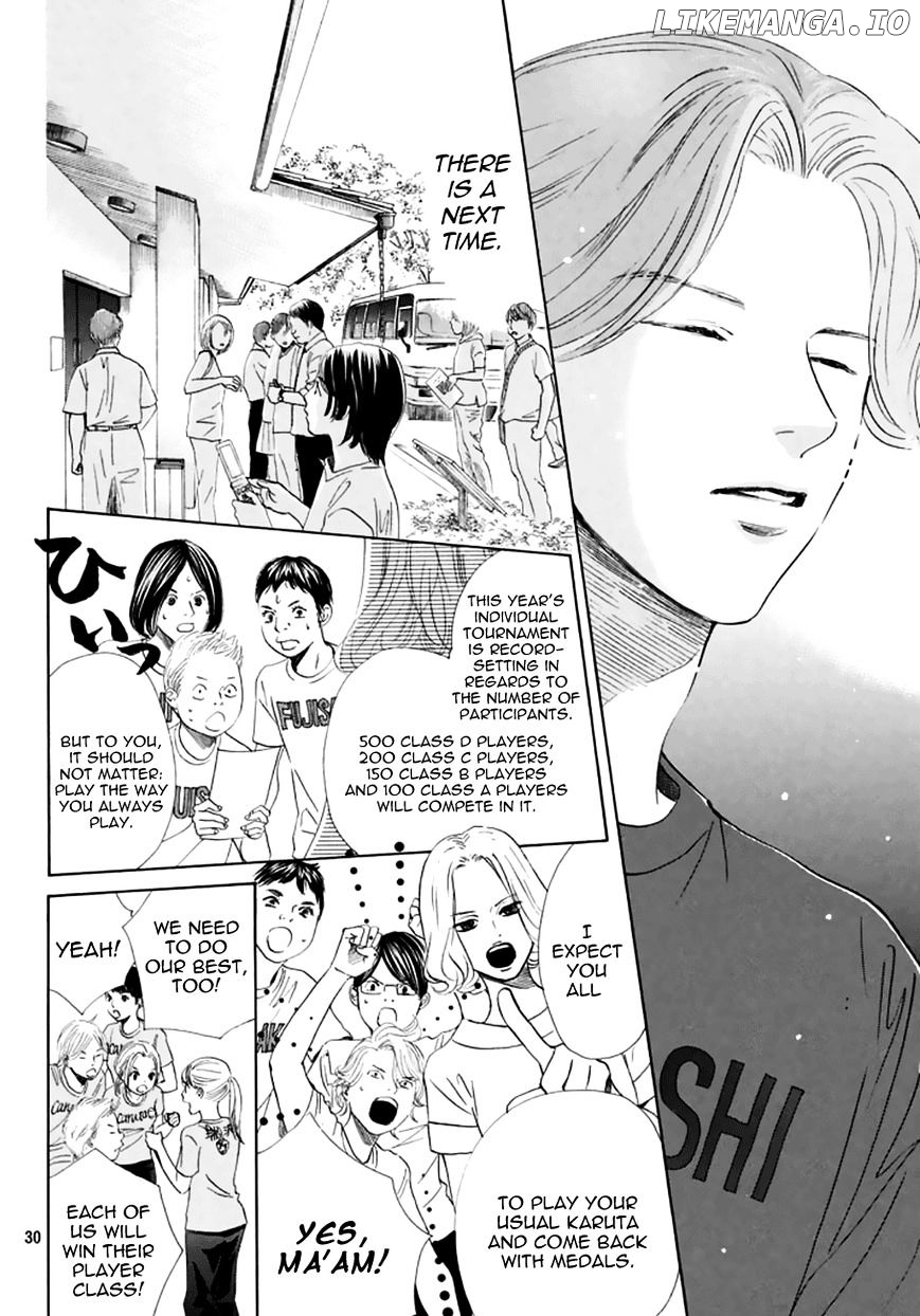 Chihayafuru - Manga chapter 165 - page 30
