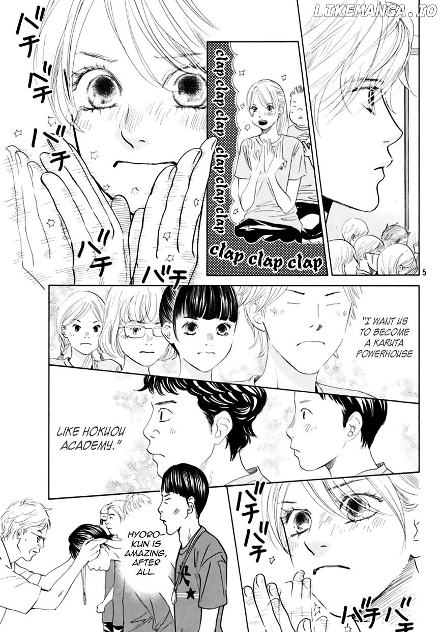 Chihayafuru - Manga chapter 165 - page 5