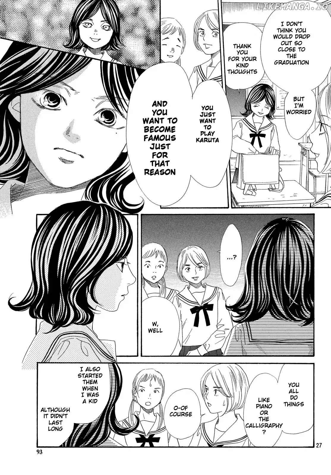 Chihayafuru - Manga chapter 210 - page 28