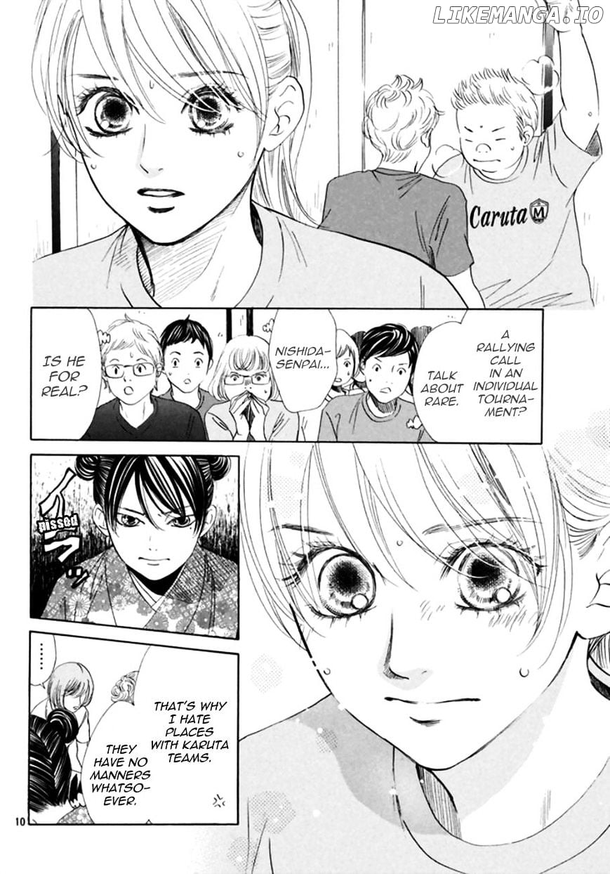 Chihayafuru - Manga chapter 168 - page 10
