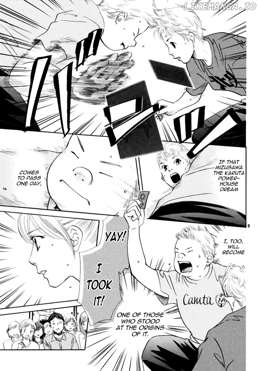 Chihayafuru - Manga chapter 168 - page 9