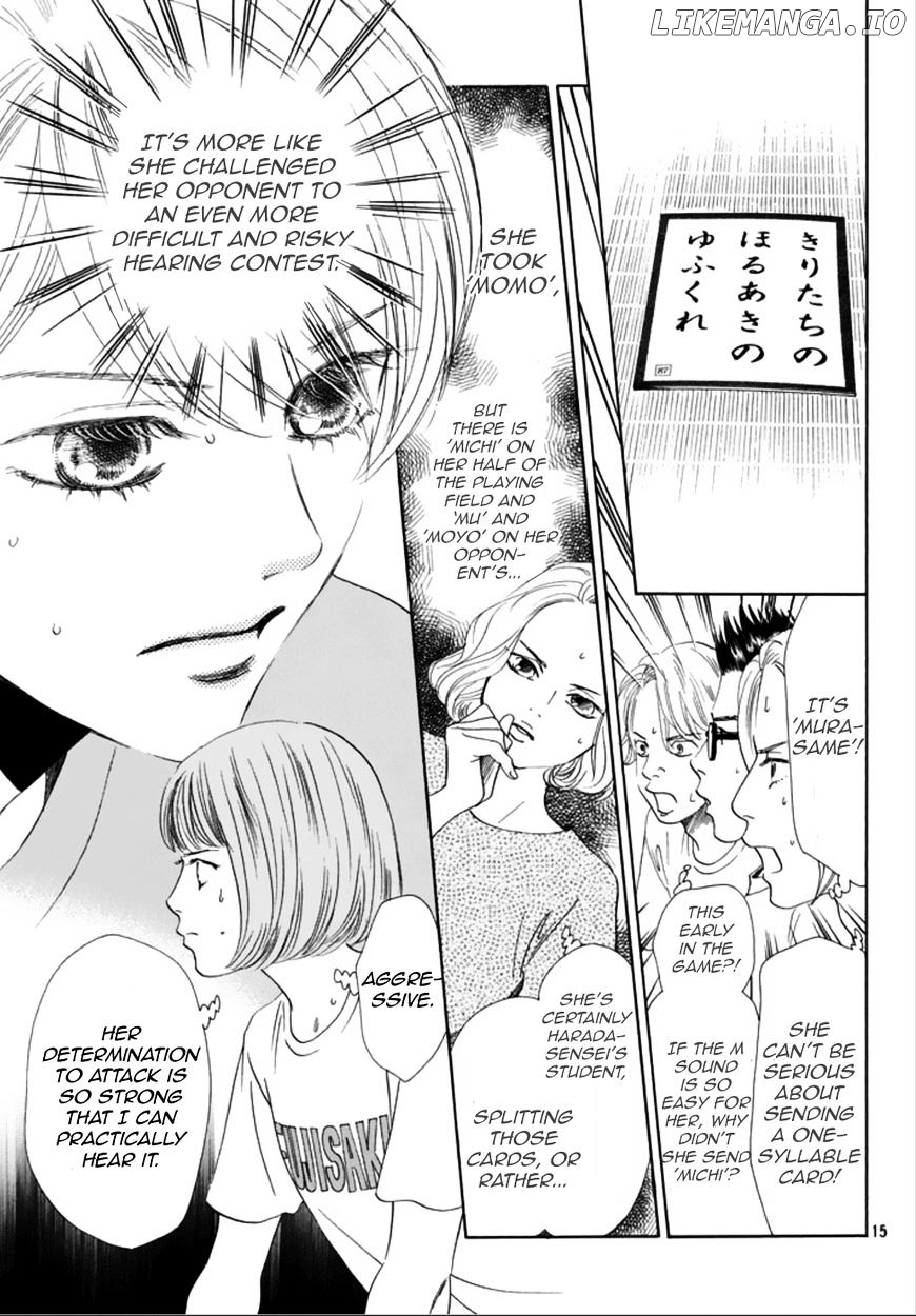Chihayafuru - Manga chapter 185 - page 15