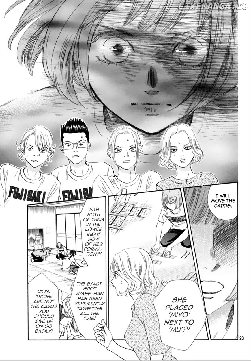 Chihayafuru - Manga chapter 185 - page 23