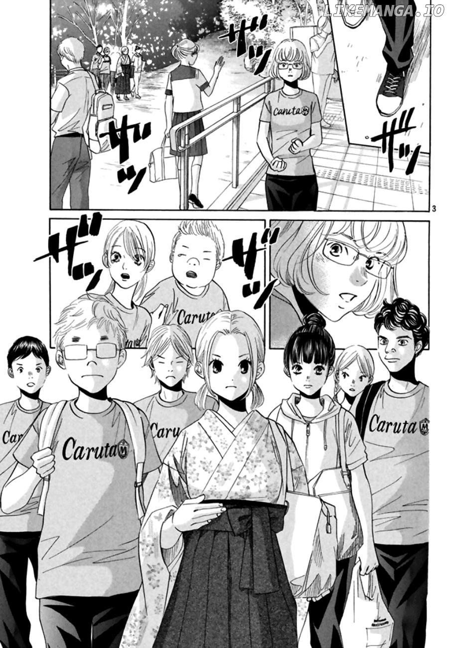 Chihayafuru - Manga chapter 170 - page 3