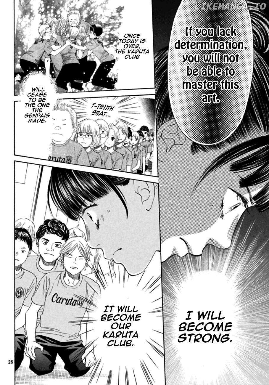 Chihayafuru - Manga chapter 170 - page 24