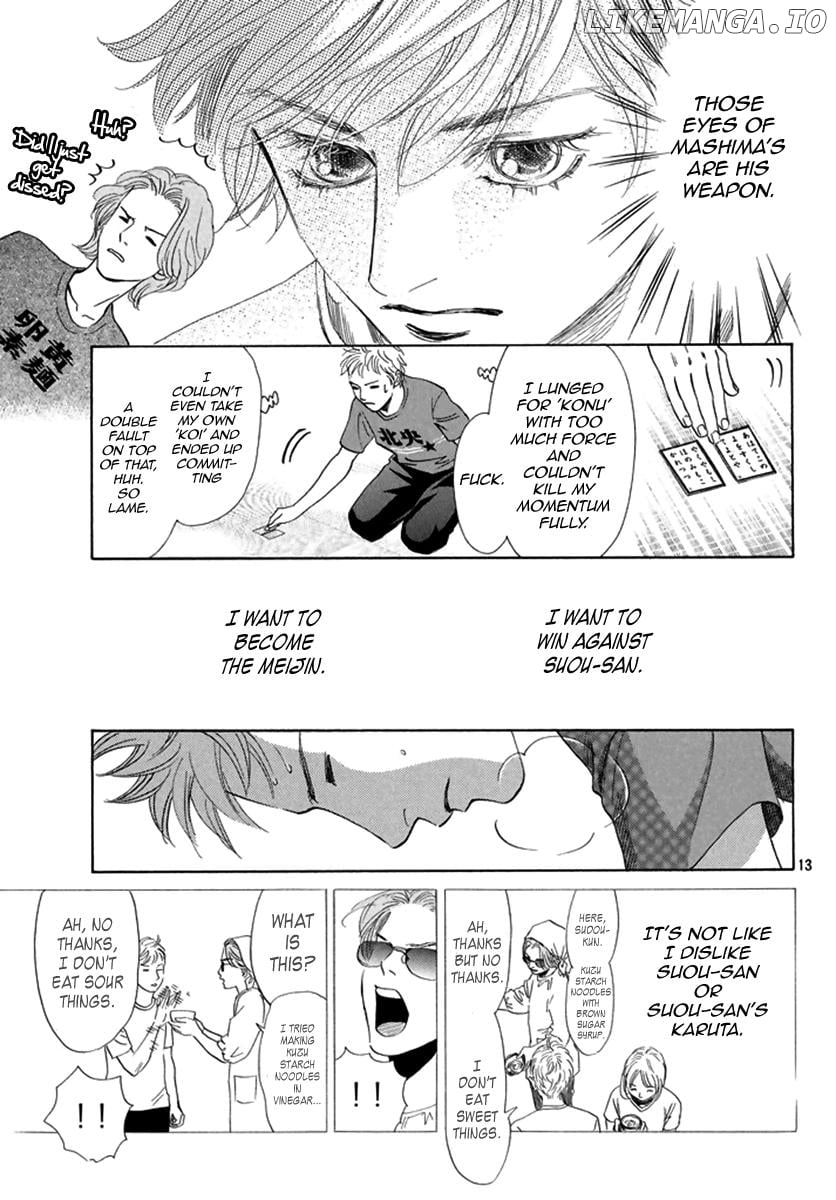 Chihayafuru - Manga chapter 189 - page 13