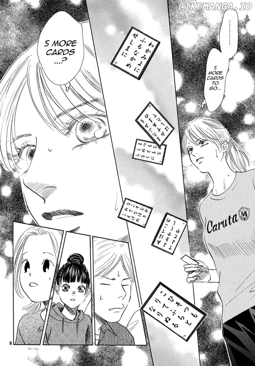 Chihayafuru - Manga chapter 189 - page 8