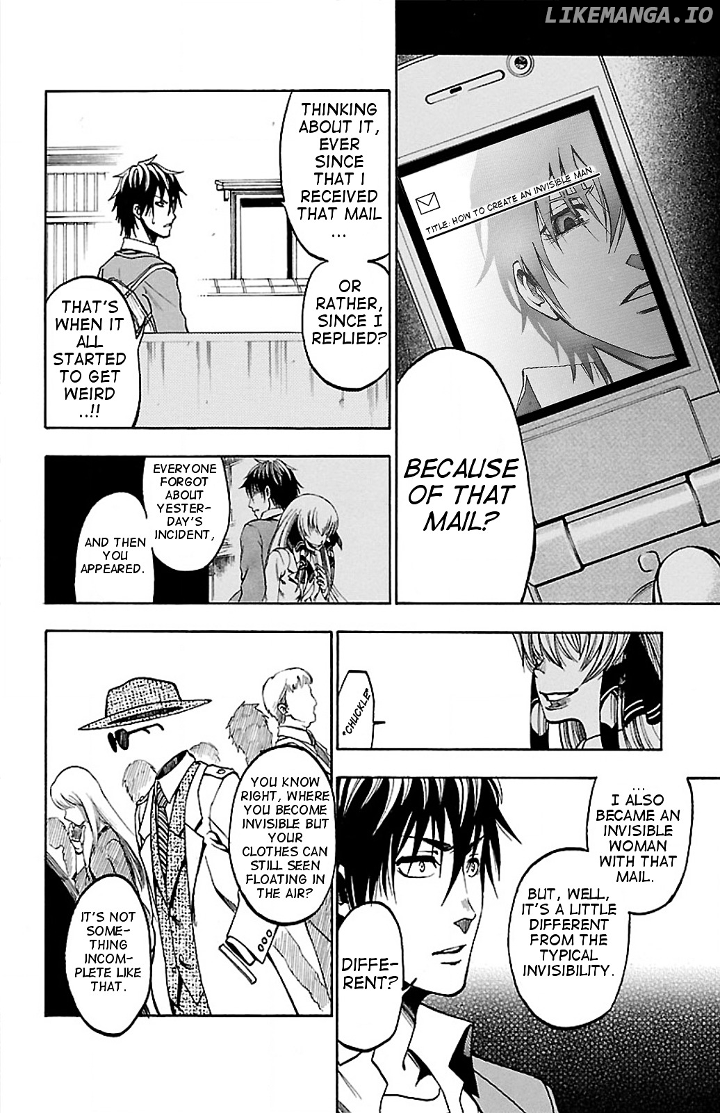Toumei Ningen No Tsukurikata chapter 2 - page 10