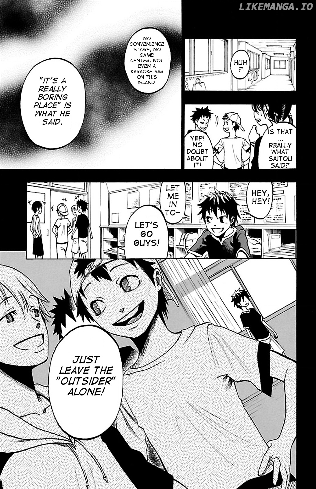 Toumei Ningen No Tsukurikata chapter 2 - page 21
