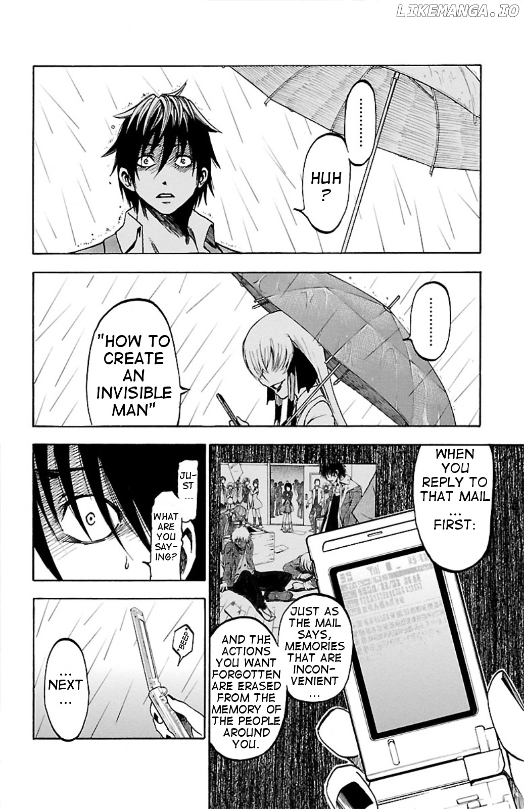 Toumei Ningen No Tsukurikata chapter 4 - page 6