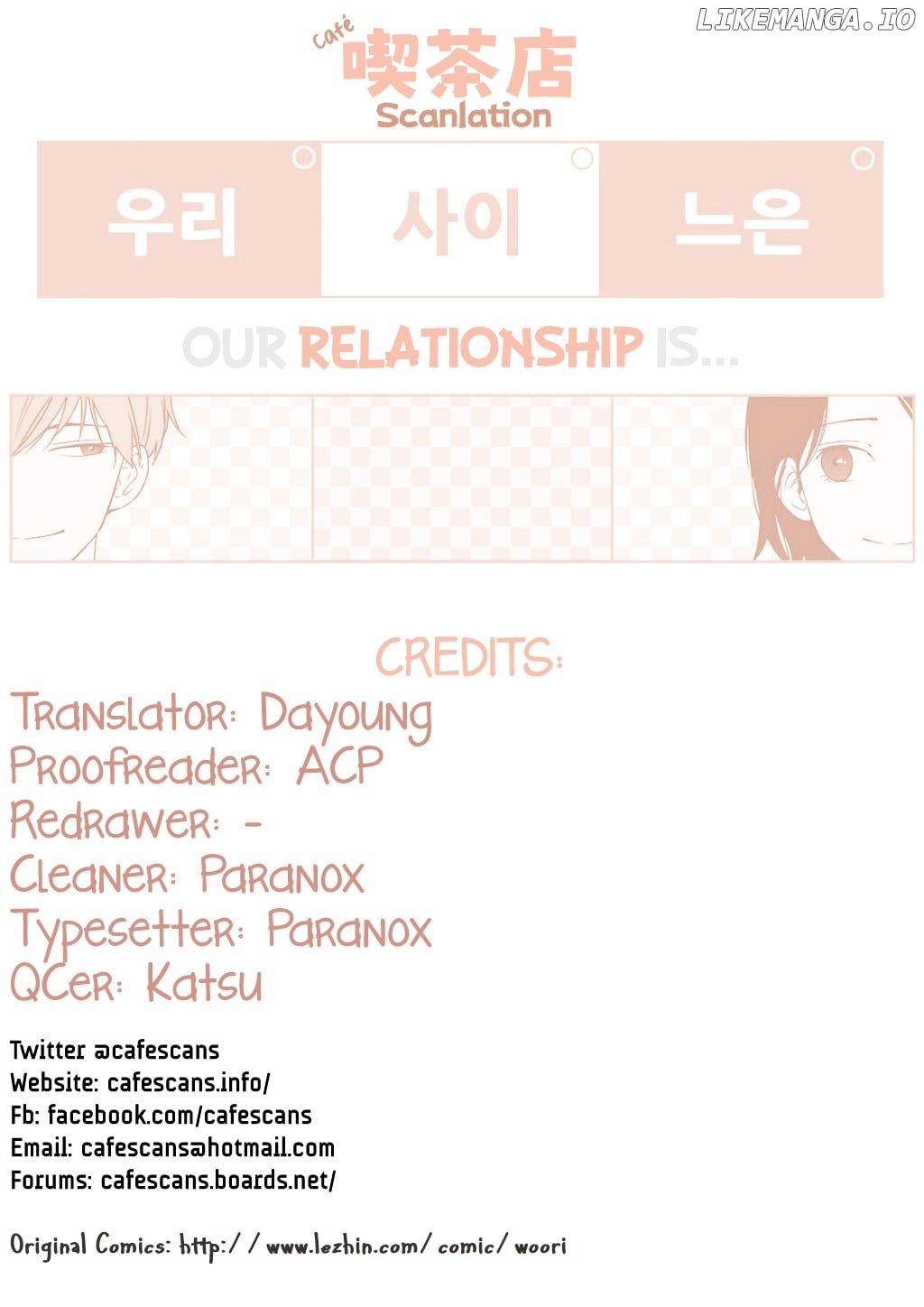 Our Relationship Is… chapter 6 - page 1