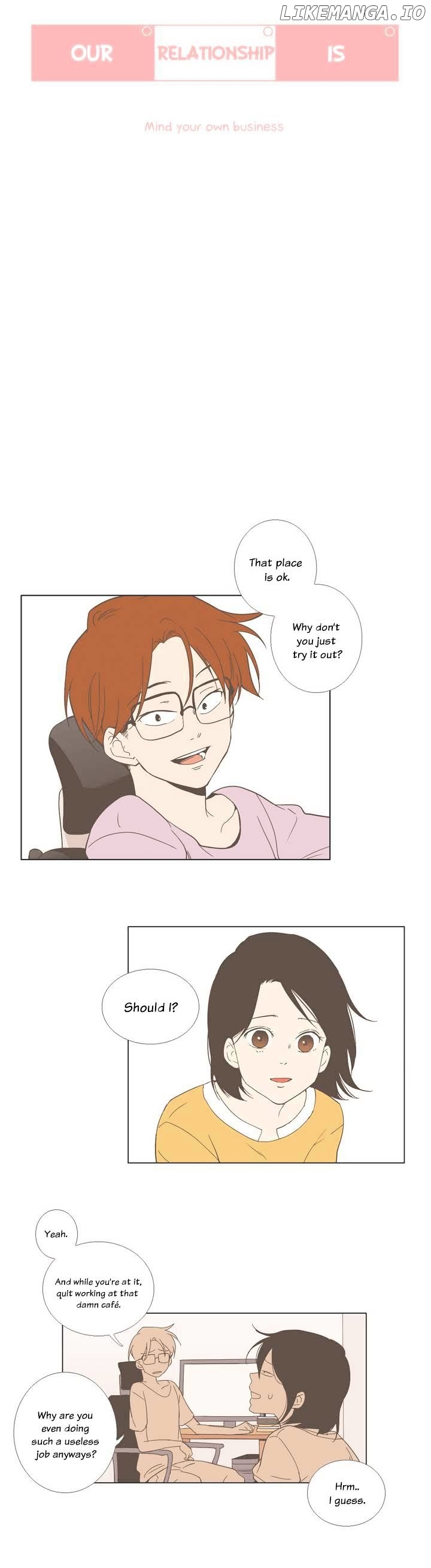 Our Relationship Is… chapter 20 - page 4
