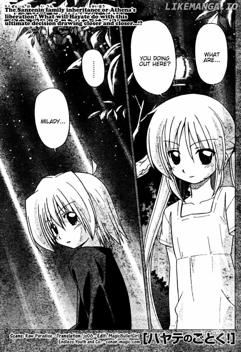 Hayate no Gotoku! chapter 252 - page 1
