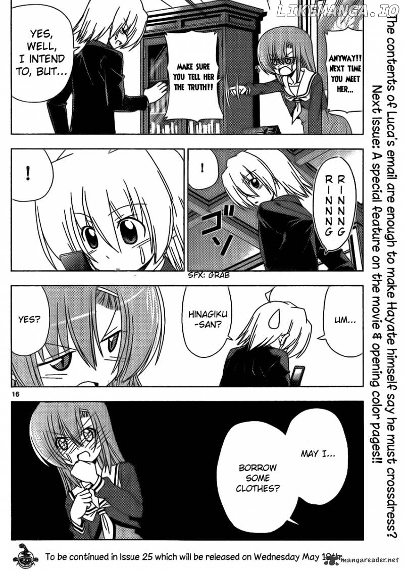 Hayate no Gotoku! chapter 319 - page 16