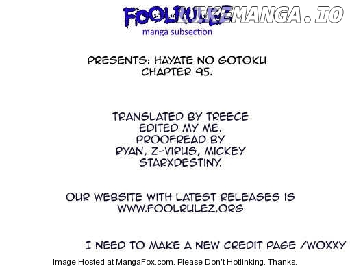 Hayate no Gotoku! chapter 95 - page 17
