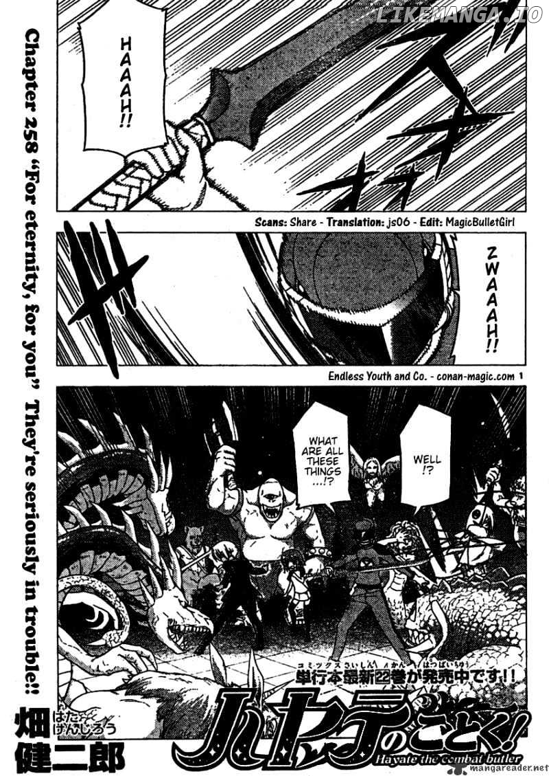 Hayate no Gotoku! chapter 258 - page 1