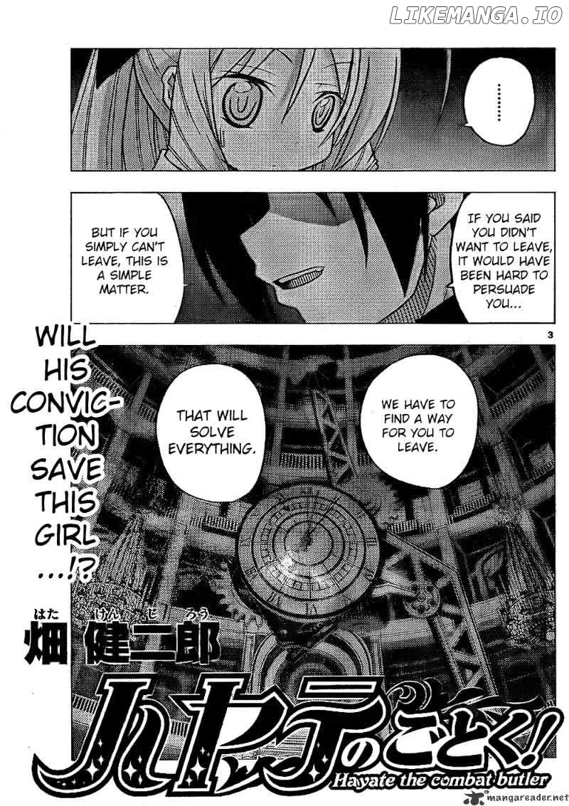 Hayate no Gotoku! chapter 263 - page 3