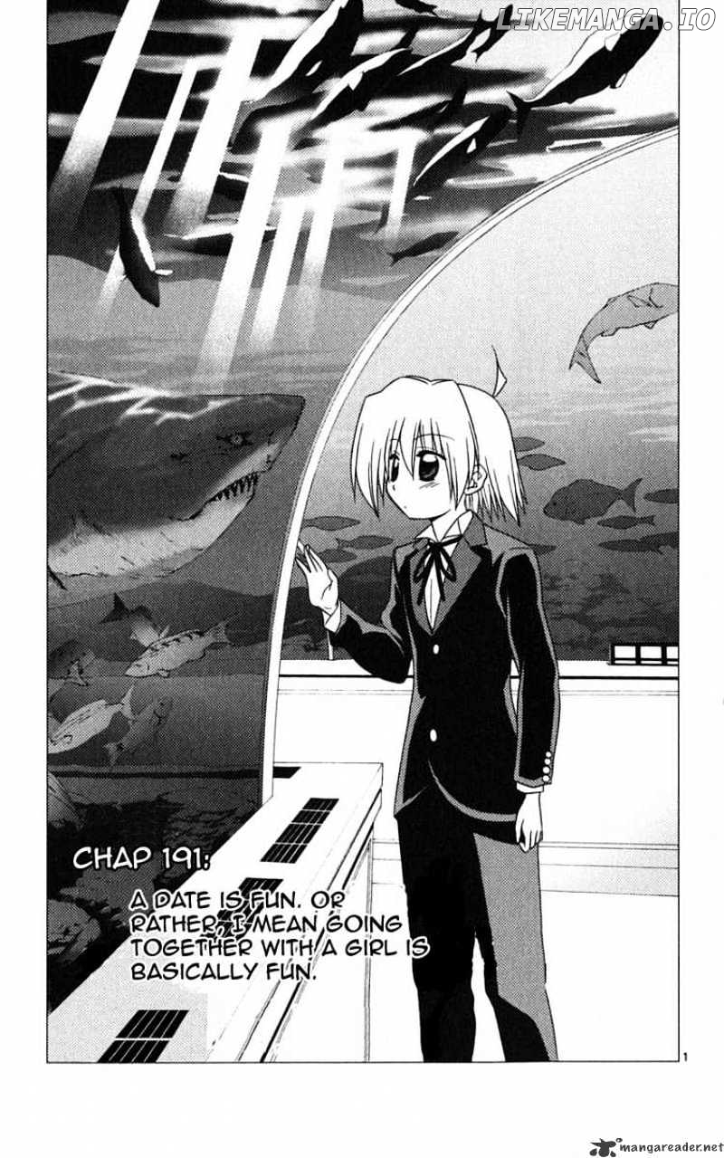 Hayate no Gotoku! chapter 191 - page 1