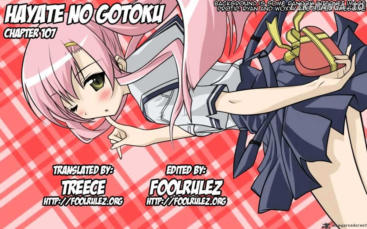 Hayate no Gotoku! chapter 107 - page 24