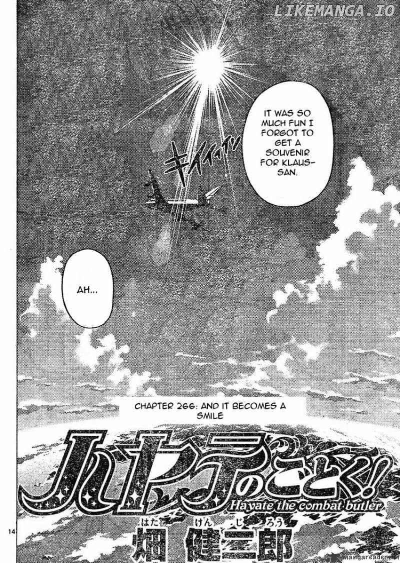 Hayate no Gotoku! chapter 266 - page 13