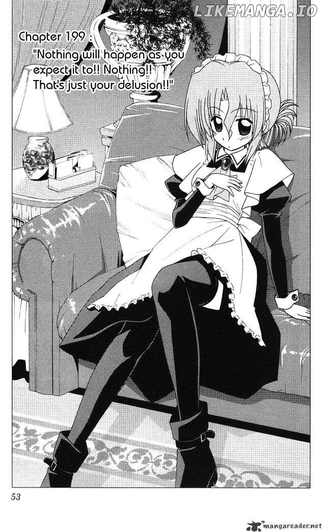 Hayate no Gotoku! chapter 199 - page 1