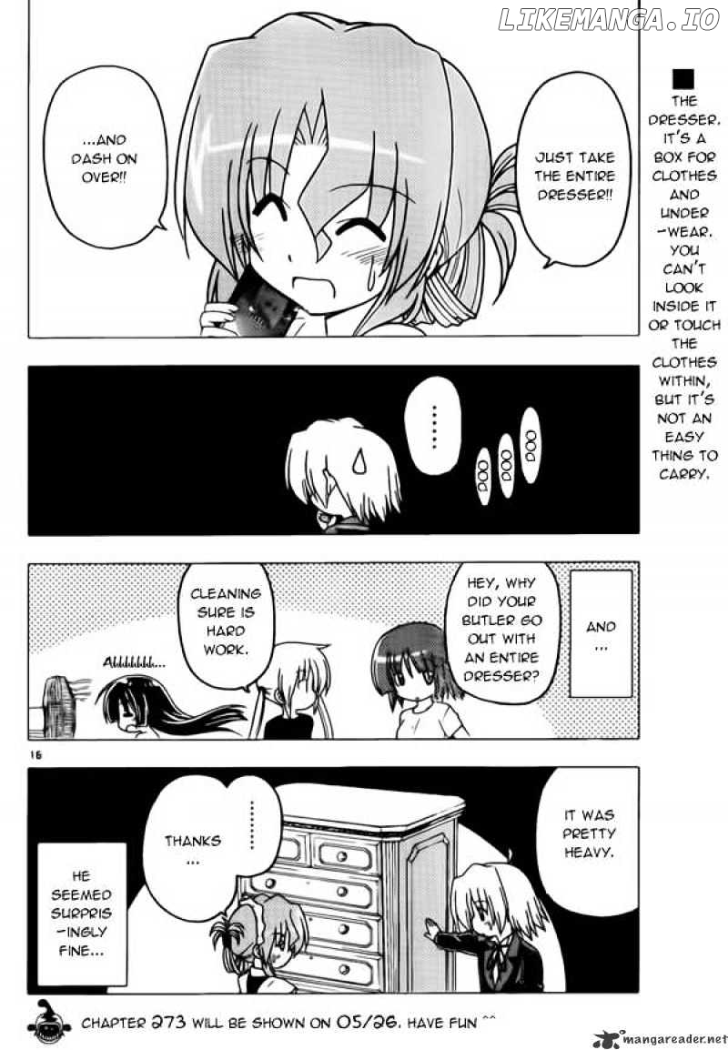 Hayate no Gotoku! chapter 272 - page 16