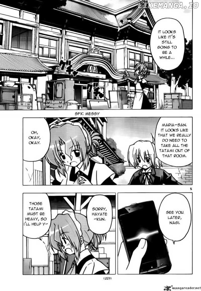 Hayate no Gotoku! chapter 272 - page 5