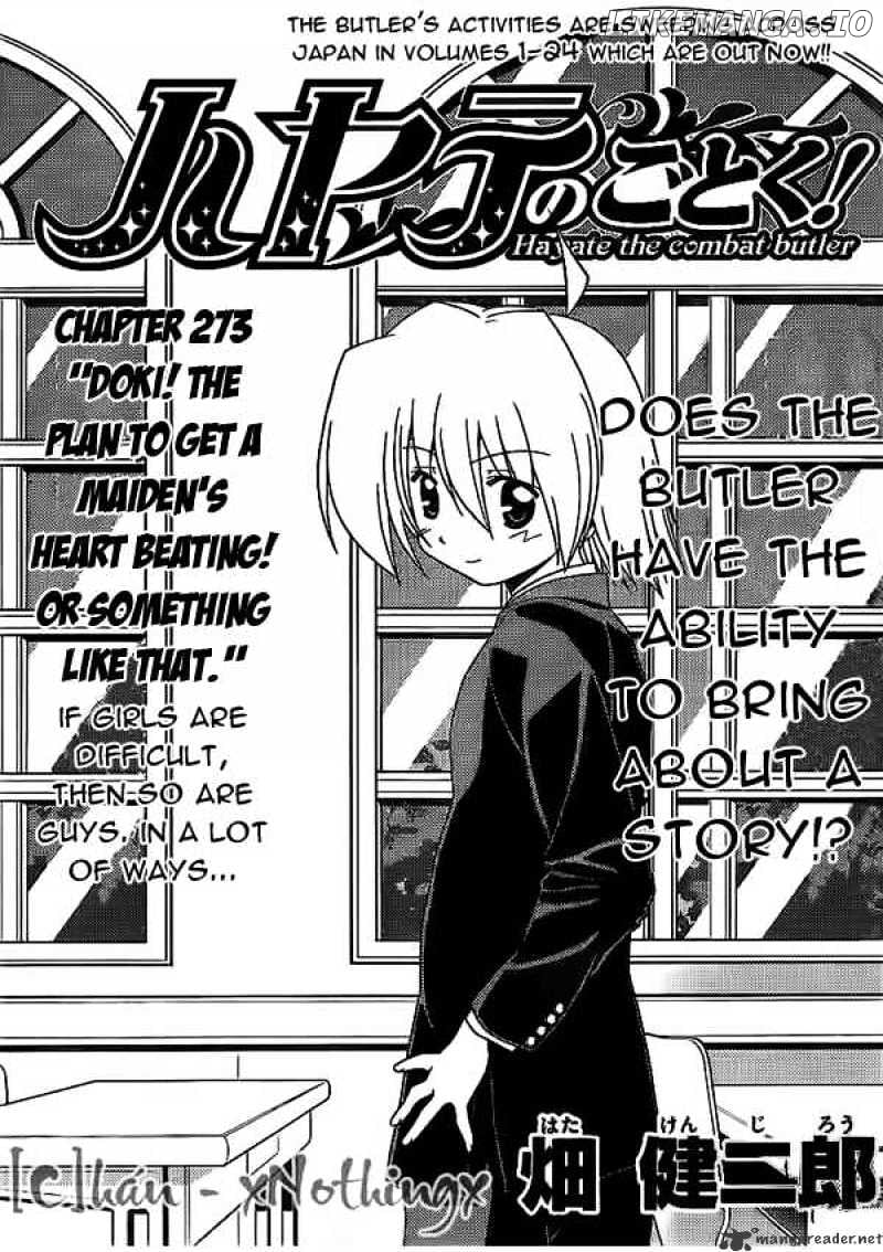 Hayate no Gotoku! chapter 273 - page 1