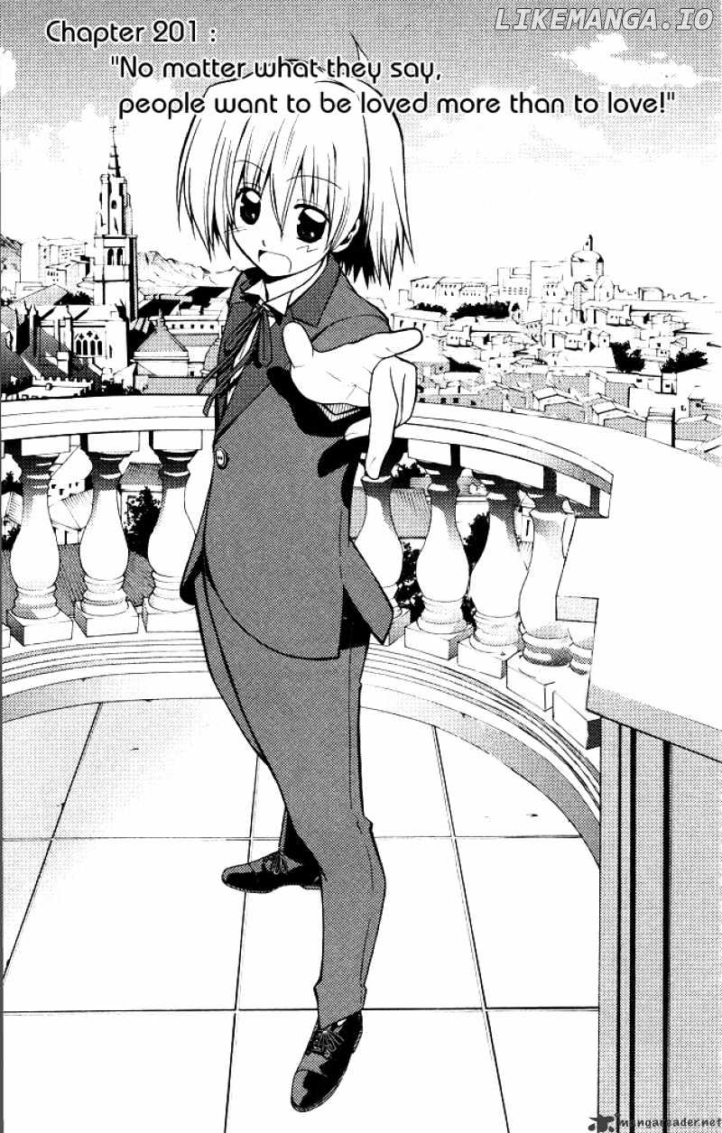 Hayate no Gotoku! chapter 201 - page 1