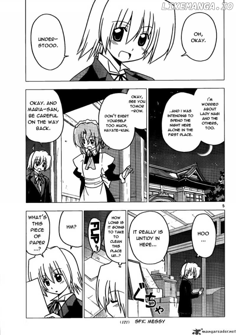 Hayate no Gotoku! chapter 274 - page 5