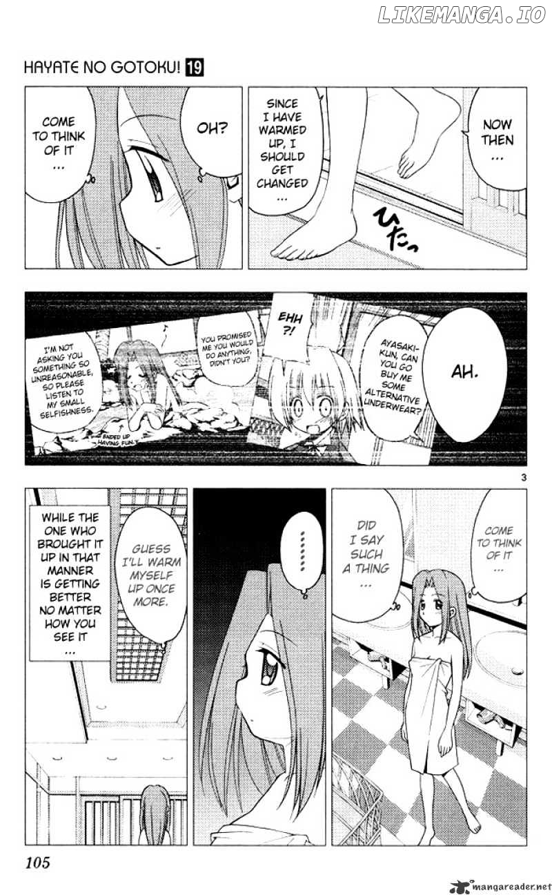 Hayate no Gotoku! chapter 202 - page 3