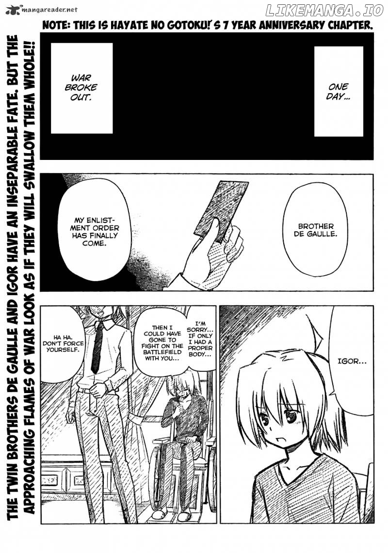 Hayate no Gotoku! chapter 342 - page 4