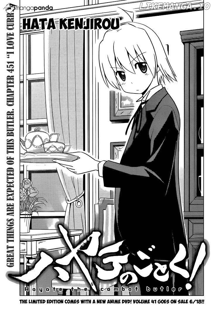 Hayate no Gotoku! chapter 451 - page 4