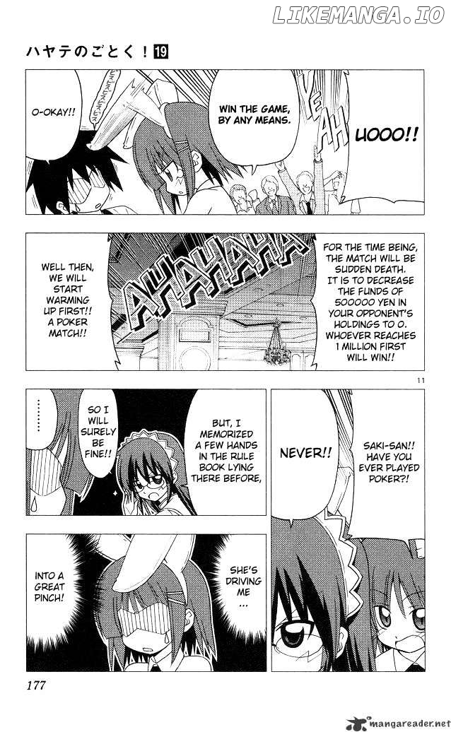 Hayate no Gotoku! chapter 206 - page 11