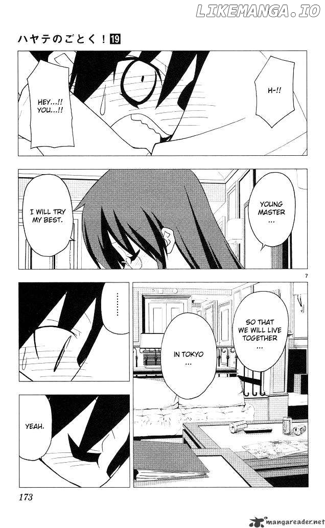 Hayate no Gotoku! chapter 206 - page 7