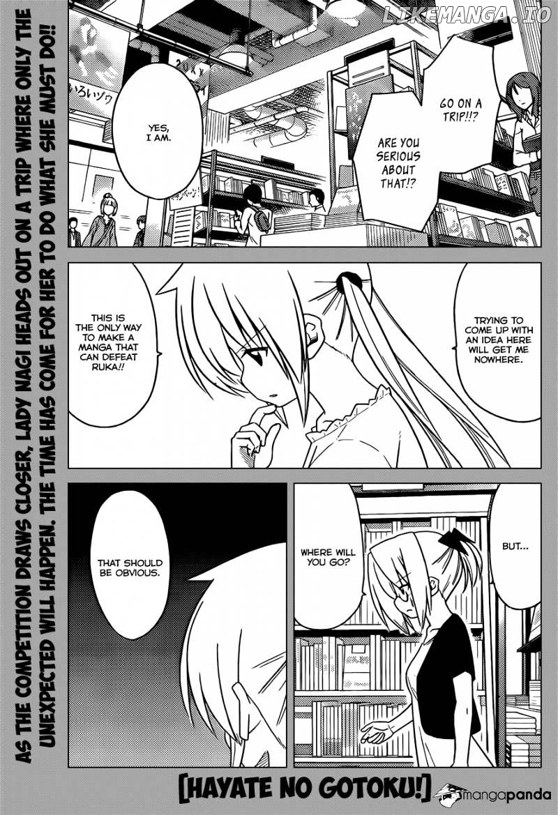 Hayate no Gotoku! chapter 398 - page 2