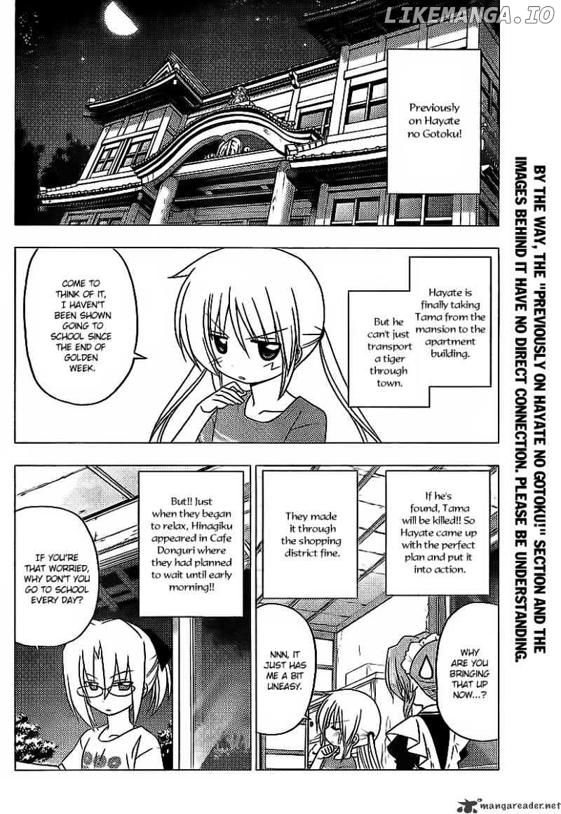 Hayate no Gotoku! chapter 284 - page 3