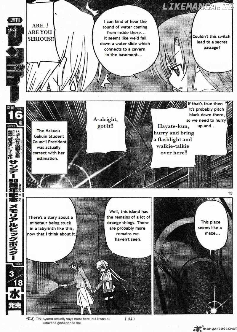 Hayate no Gotoku! chapter 215 - page 11