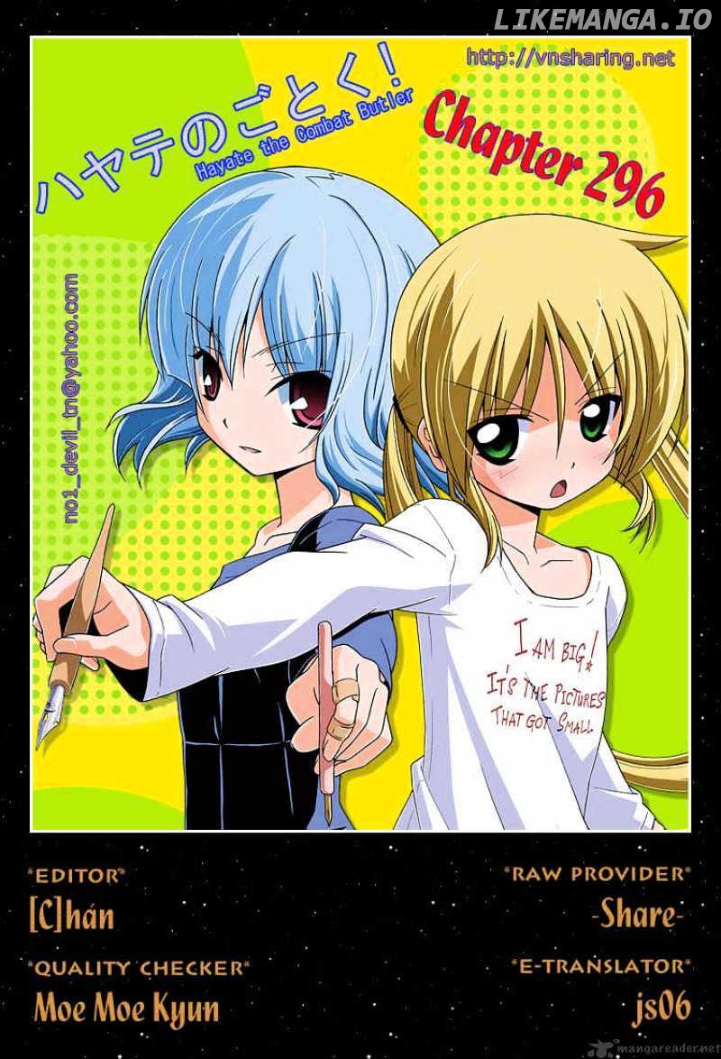 Hayate no Gotoku! chapter 296 - page 17