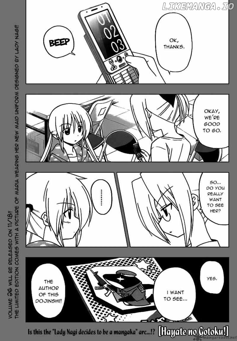 Hayate no Gotoku! chapter 297 - page 1