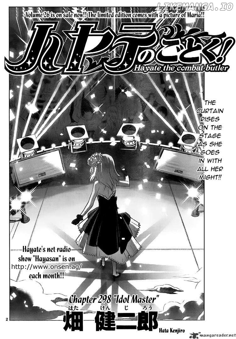 Hayate no Gotoku! chapter 298 - page 2