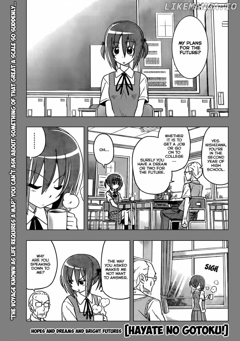Hayate no Gotoku! chapter 359 - page 2
