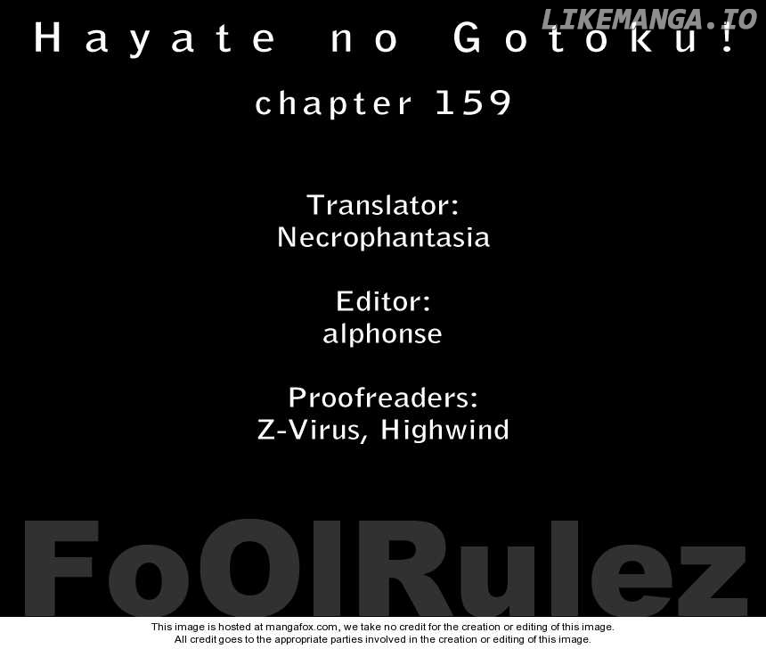 Hayate no Gotoku! chapter 159 - page 17