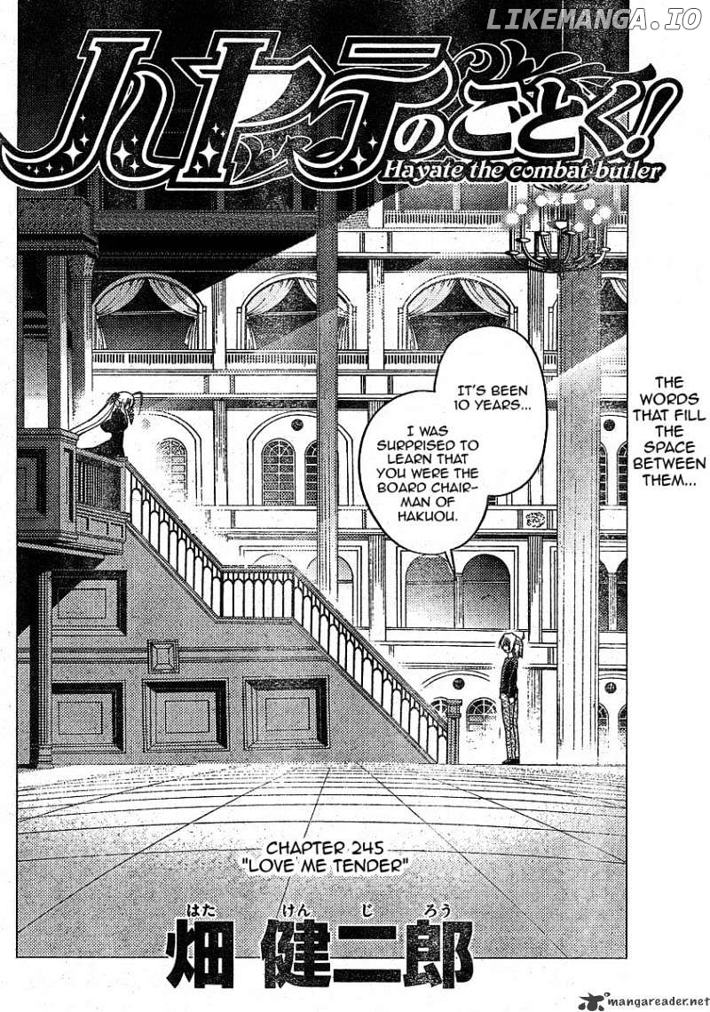 Hayate no Gotoku! chapter 245 - page 2