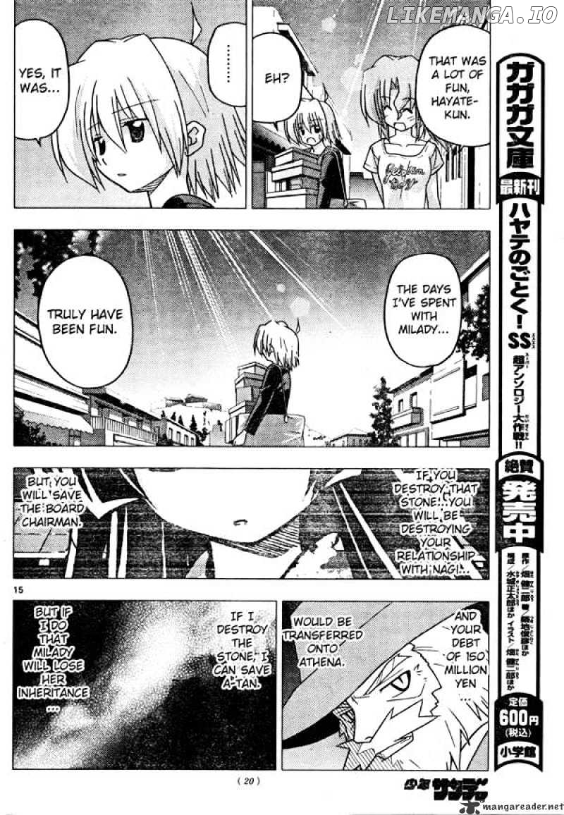 Hayate no Gotoku! chapter 250 - page 15