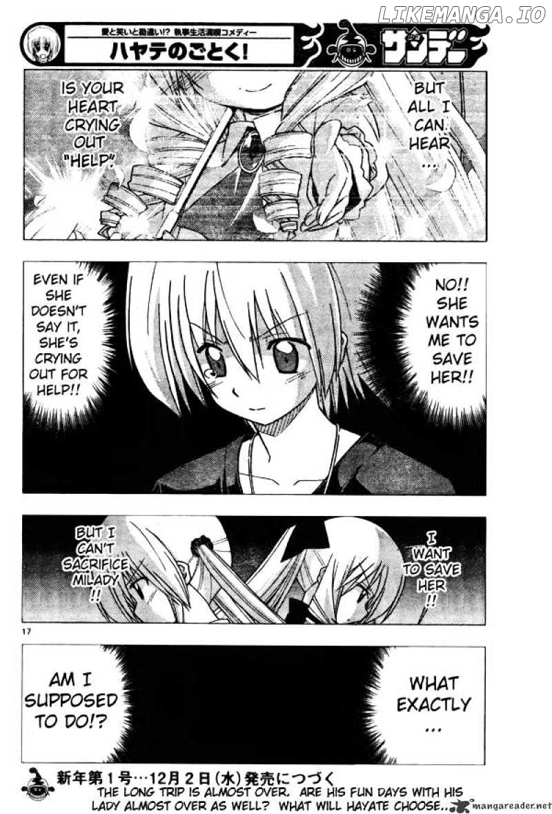 Hayate no Gotoku! chapter 250 - page 17