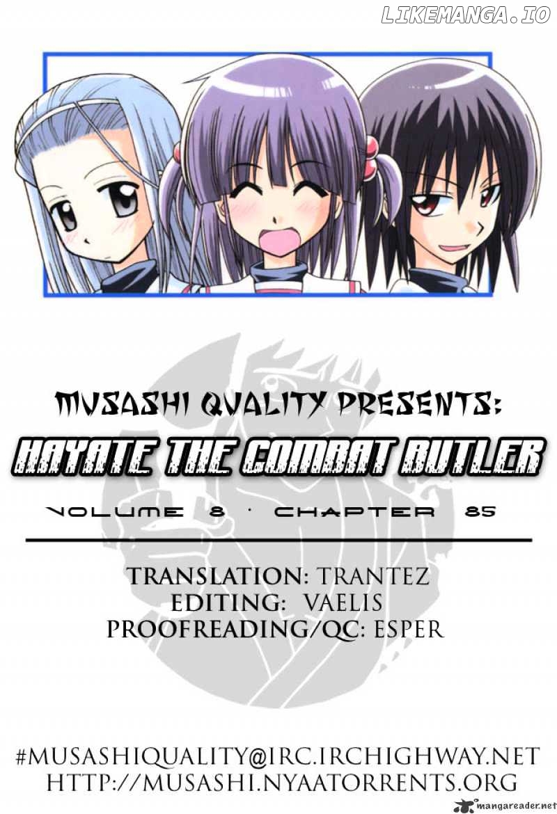 Hayate no Gotoku! chapter 85 - page 1